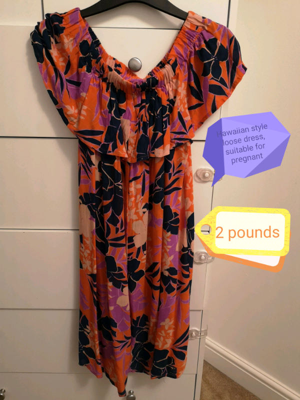 hawaiian dress for pregnant